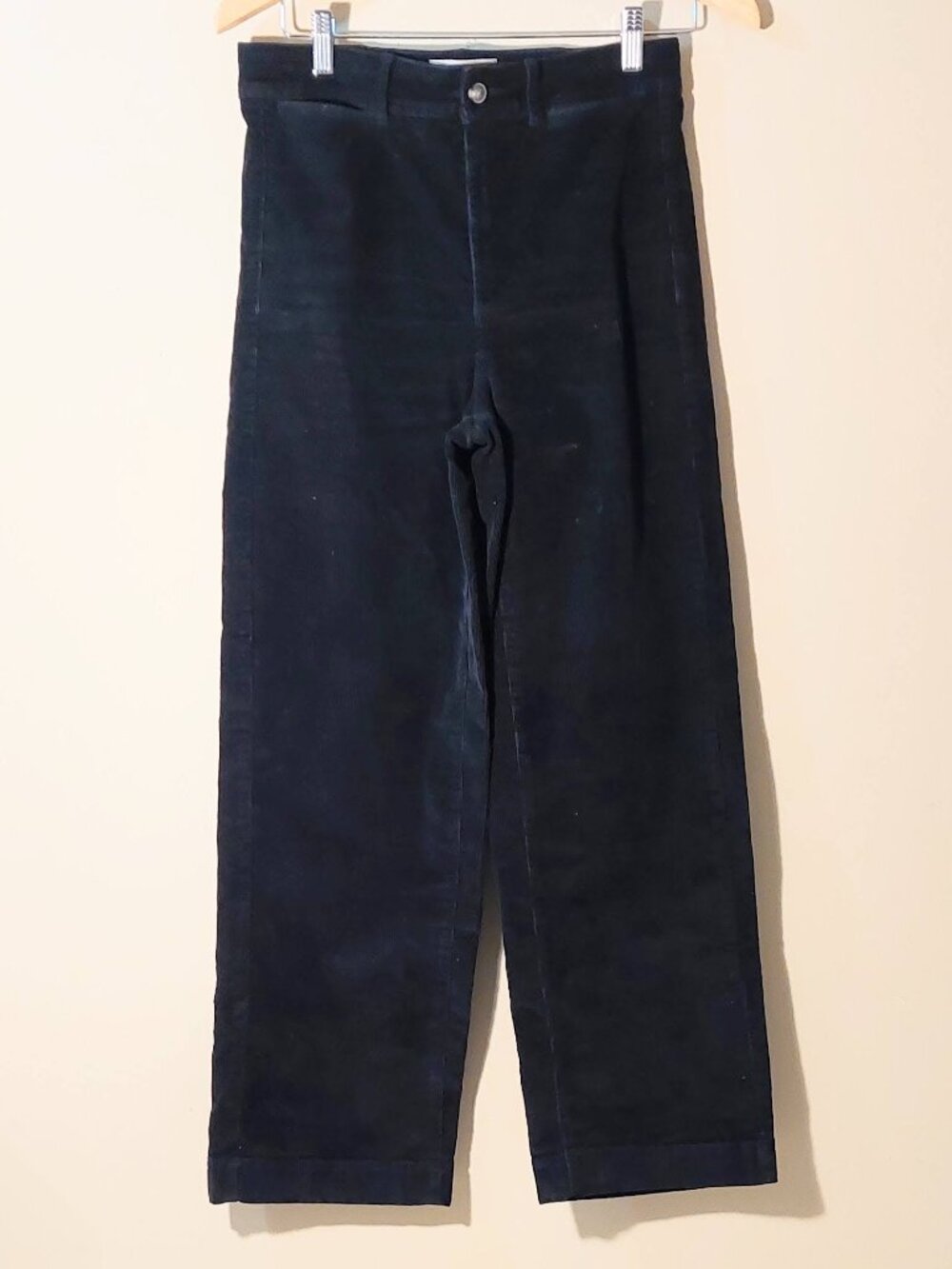 Everlane BlackThe Sailor Straight-Leg Pant in Corduroy Size: 4